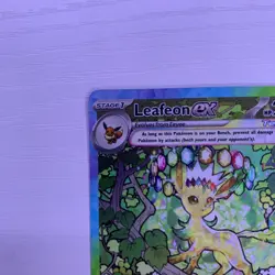 Pokemon TCG Leafeon ex SV: Prismatic Evolutions 144/131 SIR Holo - Image 3