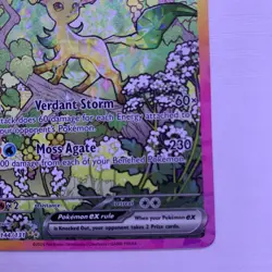 Pokemon TCG Leafeon ex SV: Prismatic Evolutions 144/131 SIR Holo - Image 5