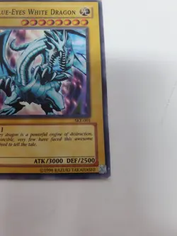 Blue-Eyes White Dragon SKE-001 Super Rare Unlimited - MP - Image 4