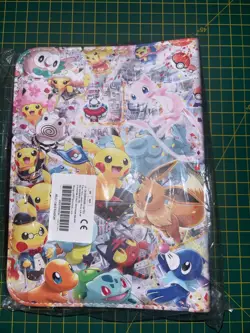 Pokemon Premium Zip Trading Card Binder 4 Pocket with cards - Image 2