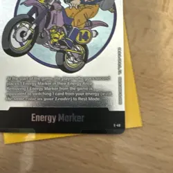 Energy Marker Dragon Ball Z E-49 Holo Rare Card TCG CCG Anime Manga - Image 4