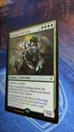 Feasting Troll King Throne of Eldraine Foil - Image 3