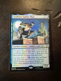 Symbiote Spider-Man Marvel's Spider-Man Foil Rare - Image 1