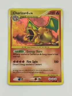 2008 Pokemon Diamond & Pearl Stormfront Charizard #103/100 - Image 1