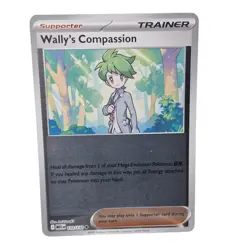Wally's Compassion 132/132 - Reverse Holo - Pokemon TCG: Mega Evolution - NM - Image 1