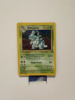 Pokemon TCG Nidoqueen Holo Rare Unlimited Jungle 7/64 - Image 1