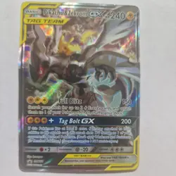 2019 Pokemon SM Black Star Pikachu & Zekrom Gx Promo Tag Tins - Image 1