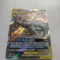2019 Pokemon SM Black Star Pikachu & Zekrom Gx Promo Tag Tins - Image 4