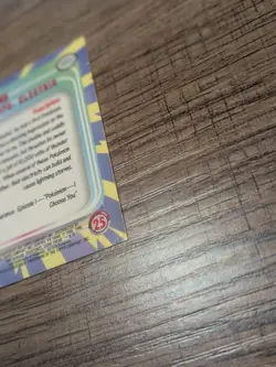 1999 Topps Pokemon #25 Pikachu TV Animation Edition Series Lightly Played - Image 3