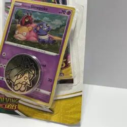 Pokemon TCG Evolving Skies Checklane Blister Pack with SLOWPOKE Promo SEALED - Image 3