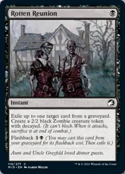 Rotten Reunion - Near Mint MTG Innistrad: Midnight Hunt - Image 1