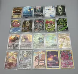 x20 Pokemon Illustration Rare Card Lot English NM Mega Destined Blk/Wht Flare + - Image 1