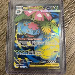 Mega Venusaur EX 155/132 Mega Evolution ENGLISH Pokemon Card - Image 1