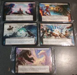 Magic the Gathering Planechase Sealed Card Set Only All 5 NM+ - Image 1