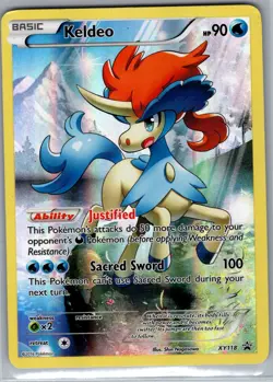 Keldeo XY118 XY Promos - Pokemon Card - LP - Image 1