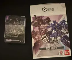 Gundam Trading Cards, Iron Bloom Starter Deck, Deck Brick only, St05, no Promos - Image 1