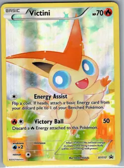 Victini XY117 XY Promos - Pokemon Card - LP - Image 1