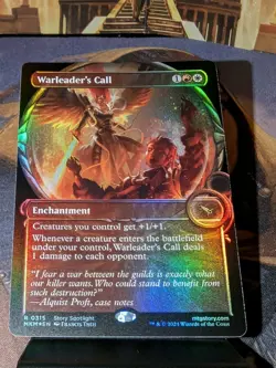 Warleader's Call (Showcase) MTG Murders at Karlov Manor Foil NM - Image 1