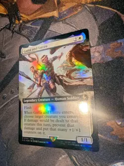 Magic The Gathering Final Fantasy Gatta and luzzu Extended Art Foil MTG - Image 2
