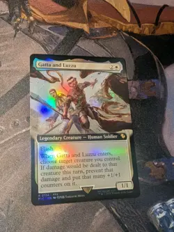 Magic The Gathering Final Fantasy Gatta and luzzu Extended Art Foil MTG - Image 3