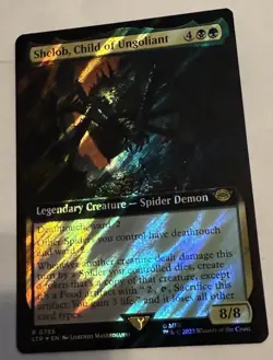 Shelob, Child of Ungoliant (Extended Art) (Surge Foil) NM/M - Image 2