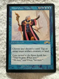 MTG - Mind Over Matter - Exodus - NM - Free Shipping! - Image 1