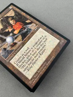 Shield Sphere Alliances Regular MTG-Never Played Near Mint-Vintage Magic - Image 4