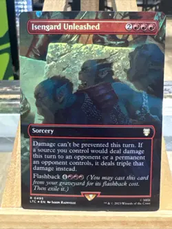 MTG *Isengard Unleashed Foil X1* (NM) Lord of the Rings Commander Magic - Image 1