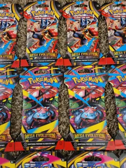 23 Pokemon Mega Evolution Sleeved Booster Packs Lot of 23 - Image 3