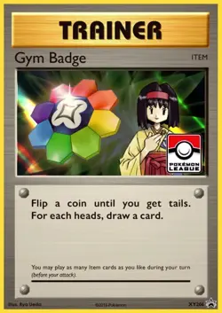 Gym Badge (Erika) - XY206 - 2017 Pokemon League Exclusive NM, English Pokemon Pr - Image 1
