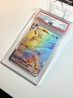 2022 Pokemon Lost Origin Kyurem VMax Rainbow Secret Rare #197 PSA 10 GEM MT 💎 - Image 2