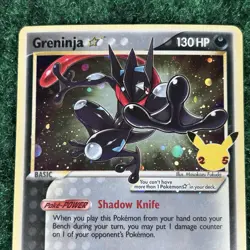 Pokemon TCG Greninja Celebrations Black Star Promo SWSH144 Great Condition - Image 2