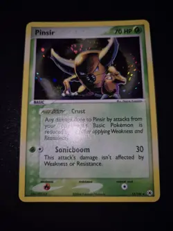 Pokemon - Pinsir 13/101 Holo Ex Leggende Nascoste - PACK FRESH - Vintage - Eng - Image 1
