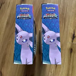 Pokemon Scarlet&Violet Prismatic Evolutions Premium Figure Collection x2 Sealed - Image 3