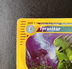 Tyranitar Holo Reverse Aquapolis Carte Pokemon 40/147 ENG 2002 Vintage - Image 4