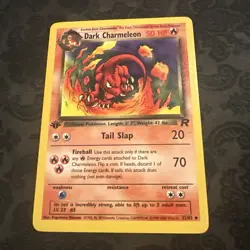 Pokemon TCG Team Rocket Dark Charmeleon 32/82 1st Edition Vintage WOTC - Image 1