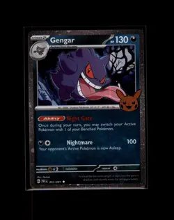 (6) - Lot Of 6 - 2024 Pokemon Gengar Trick or Trade BOOster Holo #057/091 - Image 2