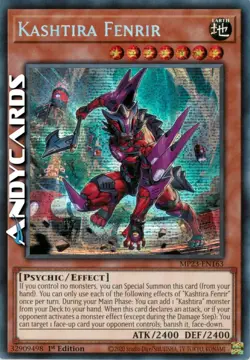 KASHTIRA FENRIR • Segreta Prismatica • MP23 EN163 • 1Ed • Yugioh! • ANDYCARDS - Image 1