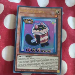JUSH-EN016 "Cupsy☆Yummy" Ultra Rare 1st Edition YuGiOh! Justice Hunters - Image 1