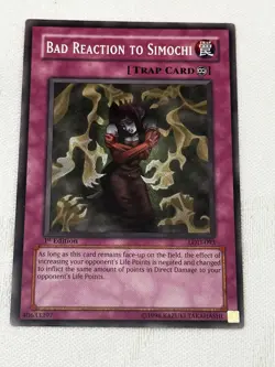 Yugioh! Bad Reaction to Simochi - LOD-093 - Common - 1st Edition Near Mint, Engl - Image 1