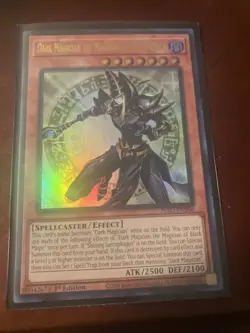 yugioh dark magician the magician of black magic ultra rare info-en006 info NM! - Image 1