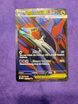 Pokemon Mega Evolution Latias TCG Full Art Ultra Rare Holo Card - Image 1