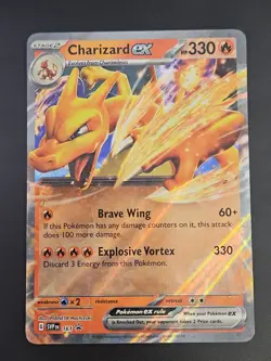 Pokemon TCG - Charizard ex 161 Sv: Scarlet & Violet Promo Cards Holo - Image 1