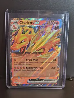 Pokemon TCG - Charizard ex 161 Sv: Scarlet & Violet Promo Cards Holo - Image 5