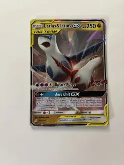 Pokemon Latias & Latios GX SM Team Up #113/181 Holo Ultra Rare Card - Image 1