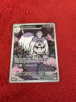 Houndstone 145/132 Me01: Mega Evolution Holo Pokemon Card Near Mint - Image 1