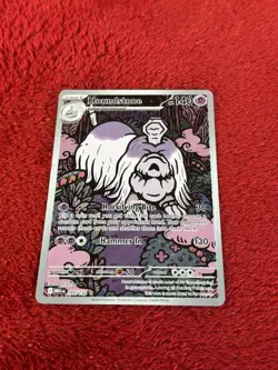 Houndstone 145/132 Me01: Mega Evolution Holo Pokemon Card Near Mint - Image 5