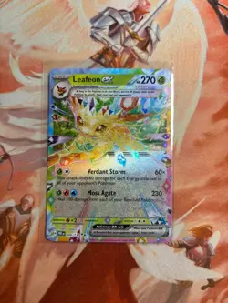 Pokemon TCG Leafeon EX Prismatic Evolutions Card 006/131 - Image 1