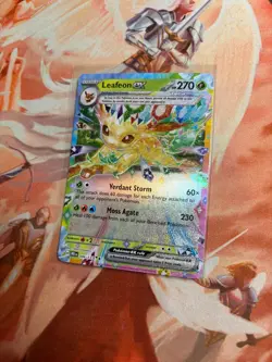 Pokemon TCG Leafeon EX Prismatic Evolutions Card 006/131 - Image 2