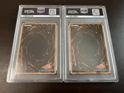 PSA10 Dark Knight Gaia VS Black Magician 20th Anniversary Set Ver Yu-Gi-Oh card - Image 2